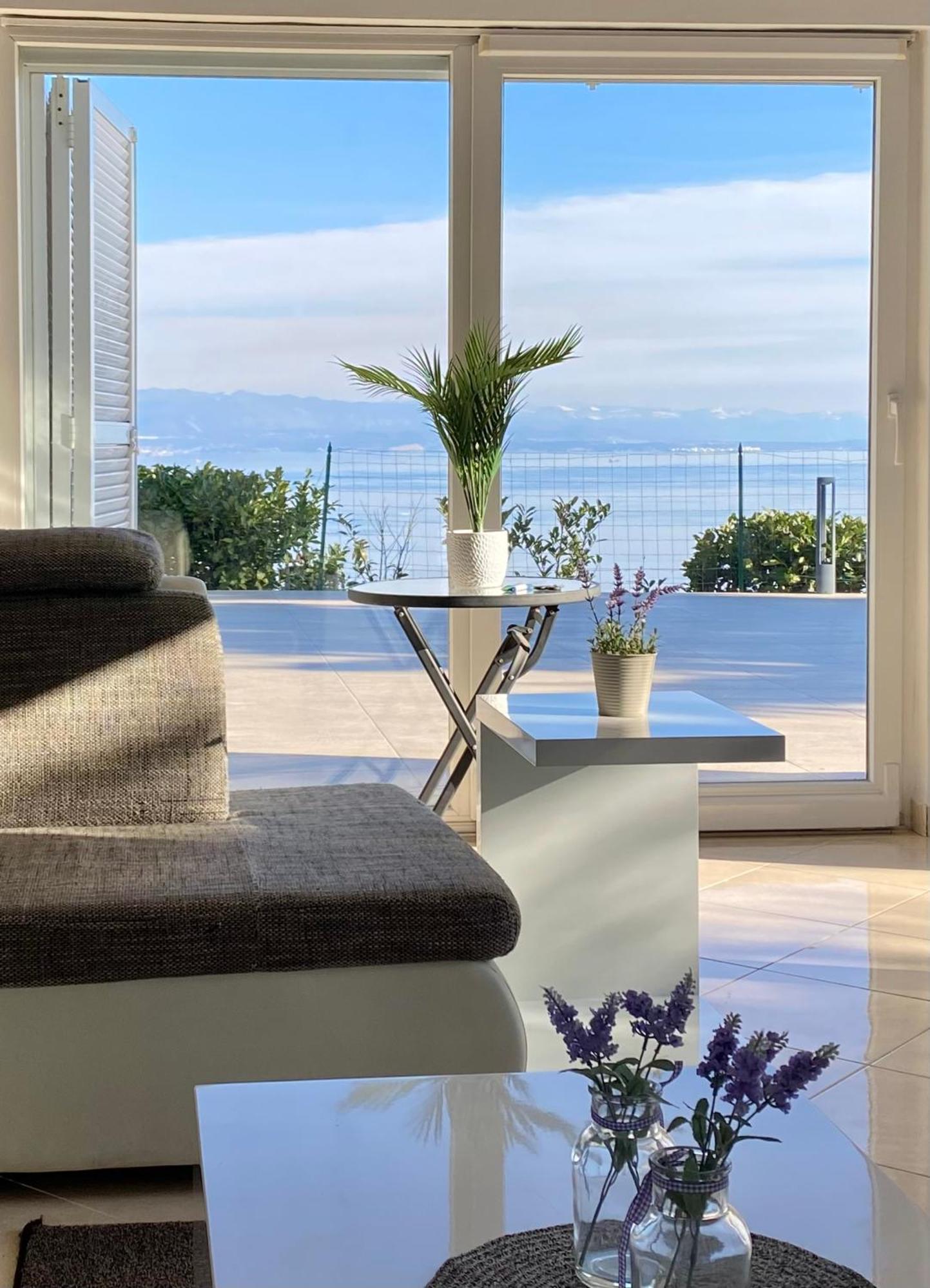 Luxury Villa Eternity - Marvelous Sea View - Box Spring Beds - Opatija-Poljane Exterior foto