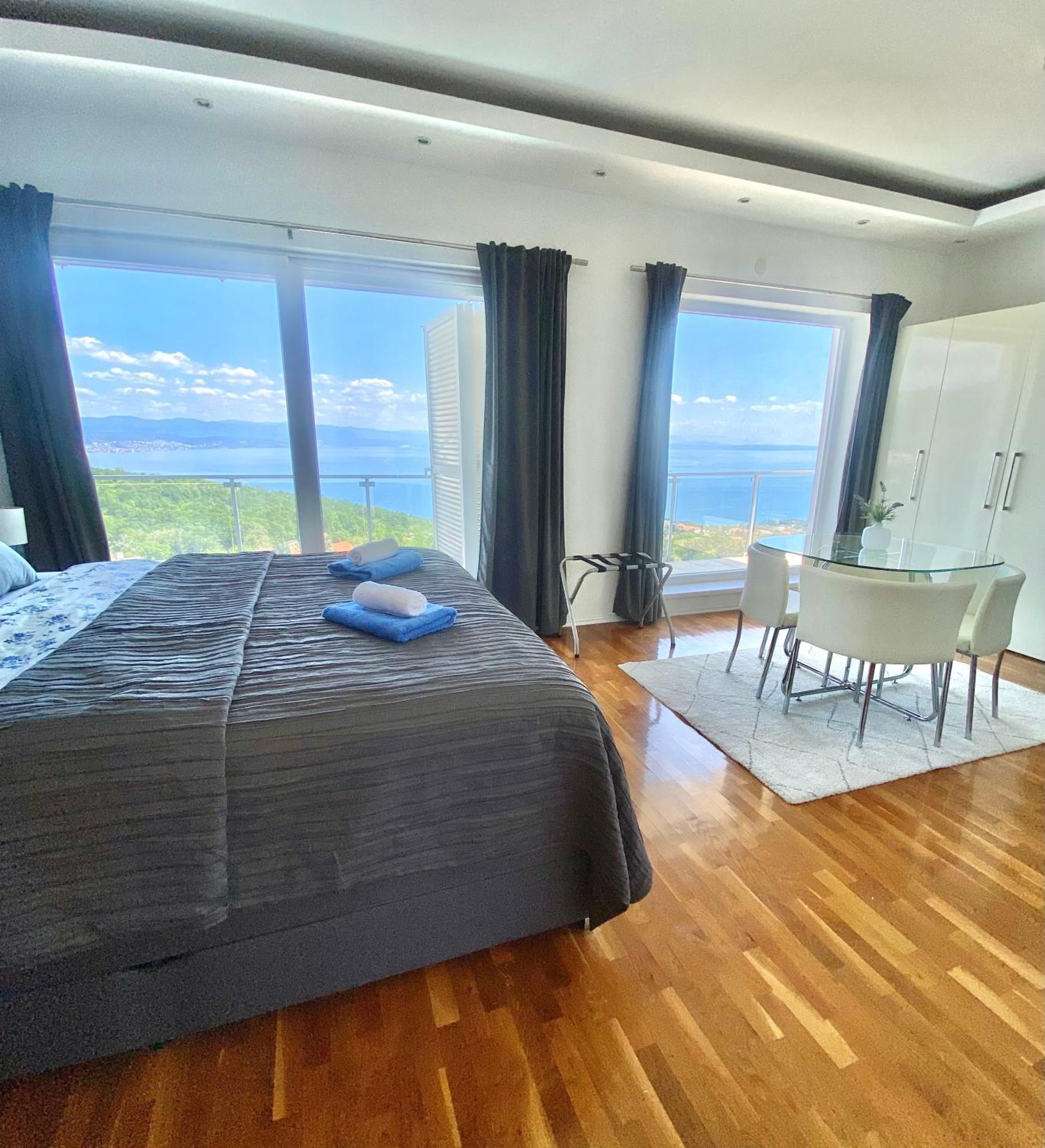 Luxury Villa Eternity - Marvelous Sea View - Box Spring Beds - Opatija-Poljane Exterior foto