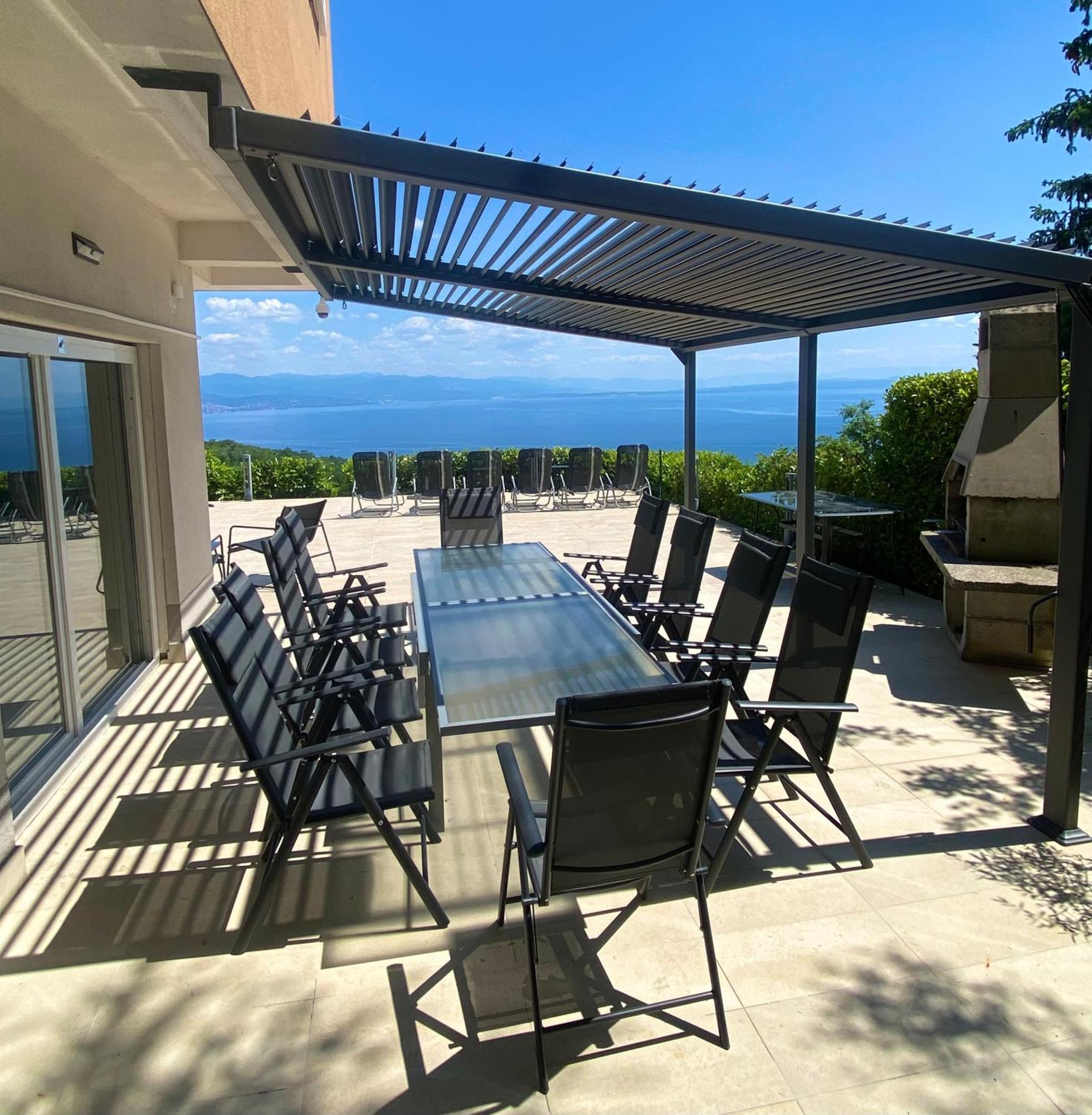 Luxury Villa Eternity - Marvelous Sea View - Box Spring Beds - Opatija-Poljane Exterior foto