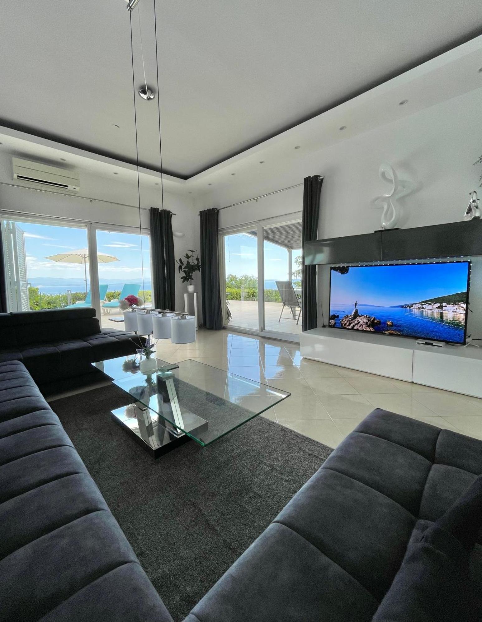 Luxury Villa Eternity - Marvelous Sea View - Box Spring Beds - Opatija-Poljane Exterior foto