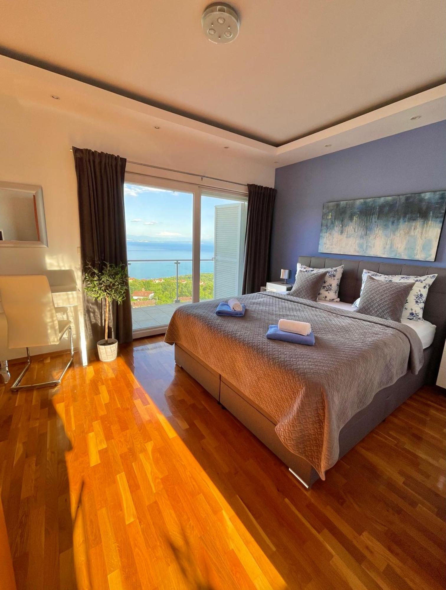 Luxury Villa Eternity - Marvelous Sea View - Box Spring Beds - Opatija-Poljane Exterior foto