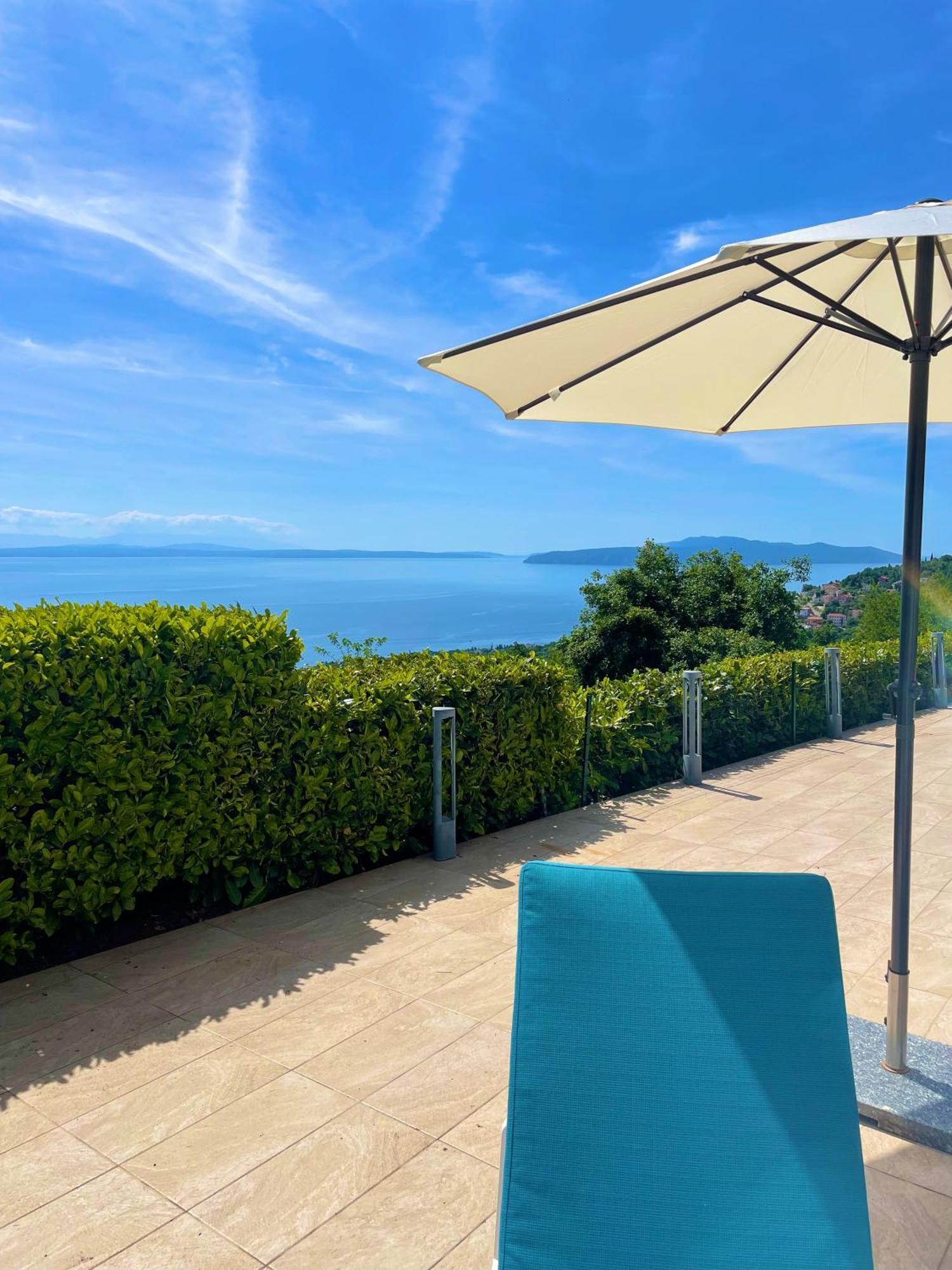 Luxury Villa Eternity - Marvelous Sea View - Box Spring Beds - Opatija-Poljane Exterior foto